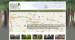 Desktop Screenshot of huntforestry.com